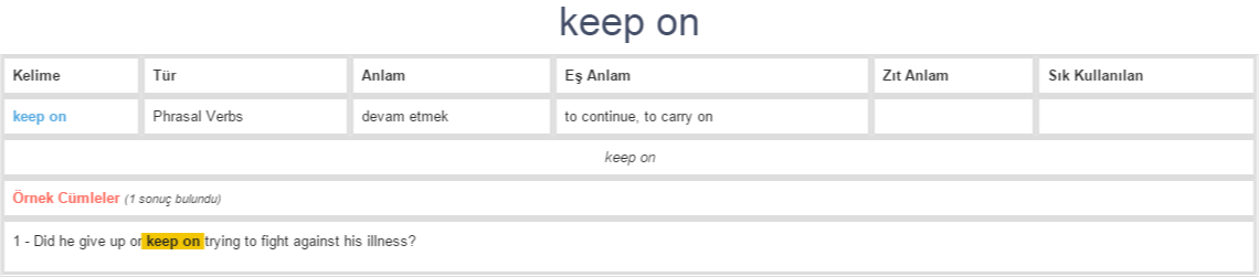 keep-on-ne-demek-anlam-nedir-yds-y-kd-l-ng-l-zce-t-rk-e